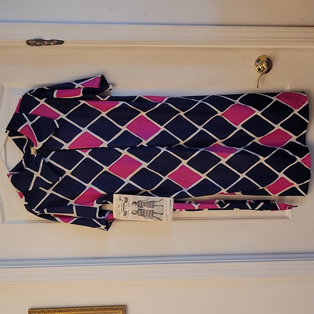 RARE NWT Vintage Deadstock 1960s "Turn-about" Mod Dress Promotions INC - Picture 3 of 17